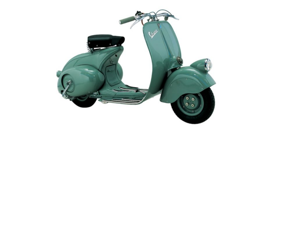 Photo of Green Vintage Vespa