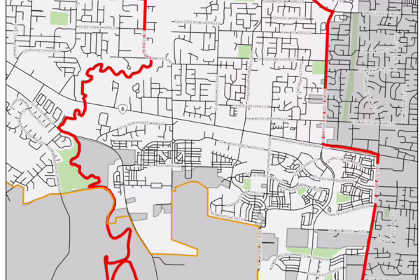 Zip Code Map for Hillsboro